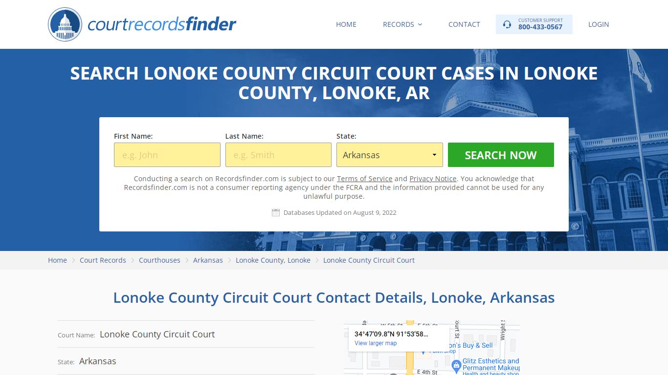 Lonoke County Circuit Court Case Search - RecordsFinder